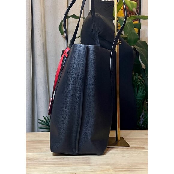 AUTHENTIC TORY BURCH BLACK PERRY SHOULDER BAG - Picture 3 of 11